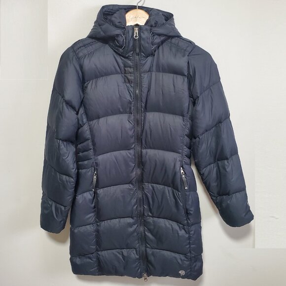 Women's Black Quilted Coat - Picture 2 of 16